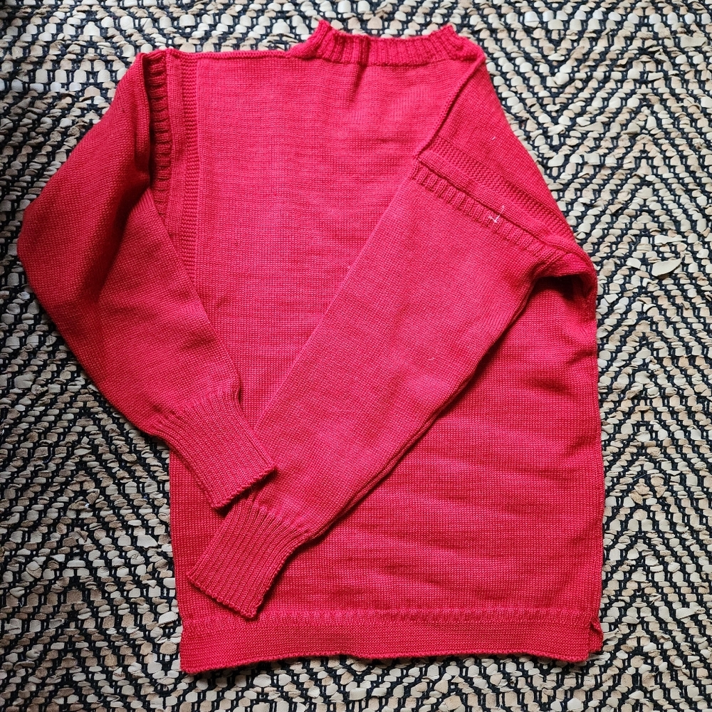 Le Tricoteur Vintage Guernsey Wool Sweater